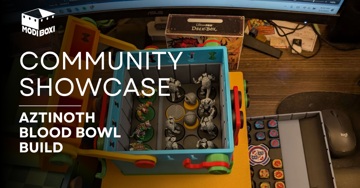 Community Showcase - Aztinoth and the Blood Bowl Build – Modi Boxi