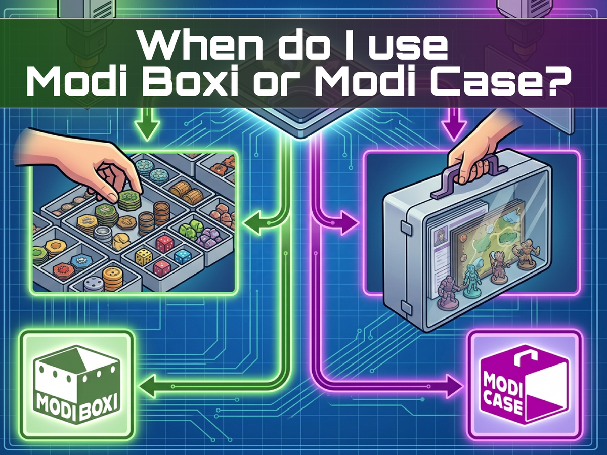 When Do I Use Modi Boxi or Modi Case?