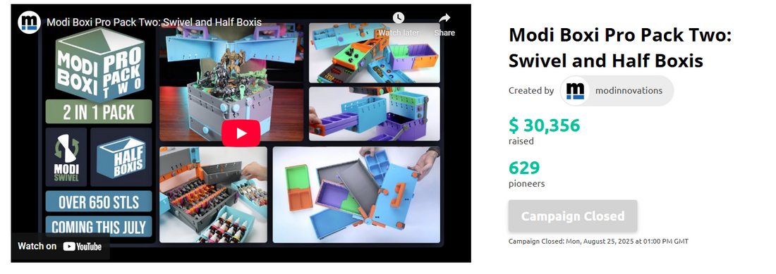 Modi Boxi Pro Pack 2 Success!