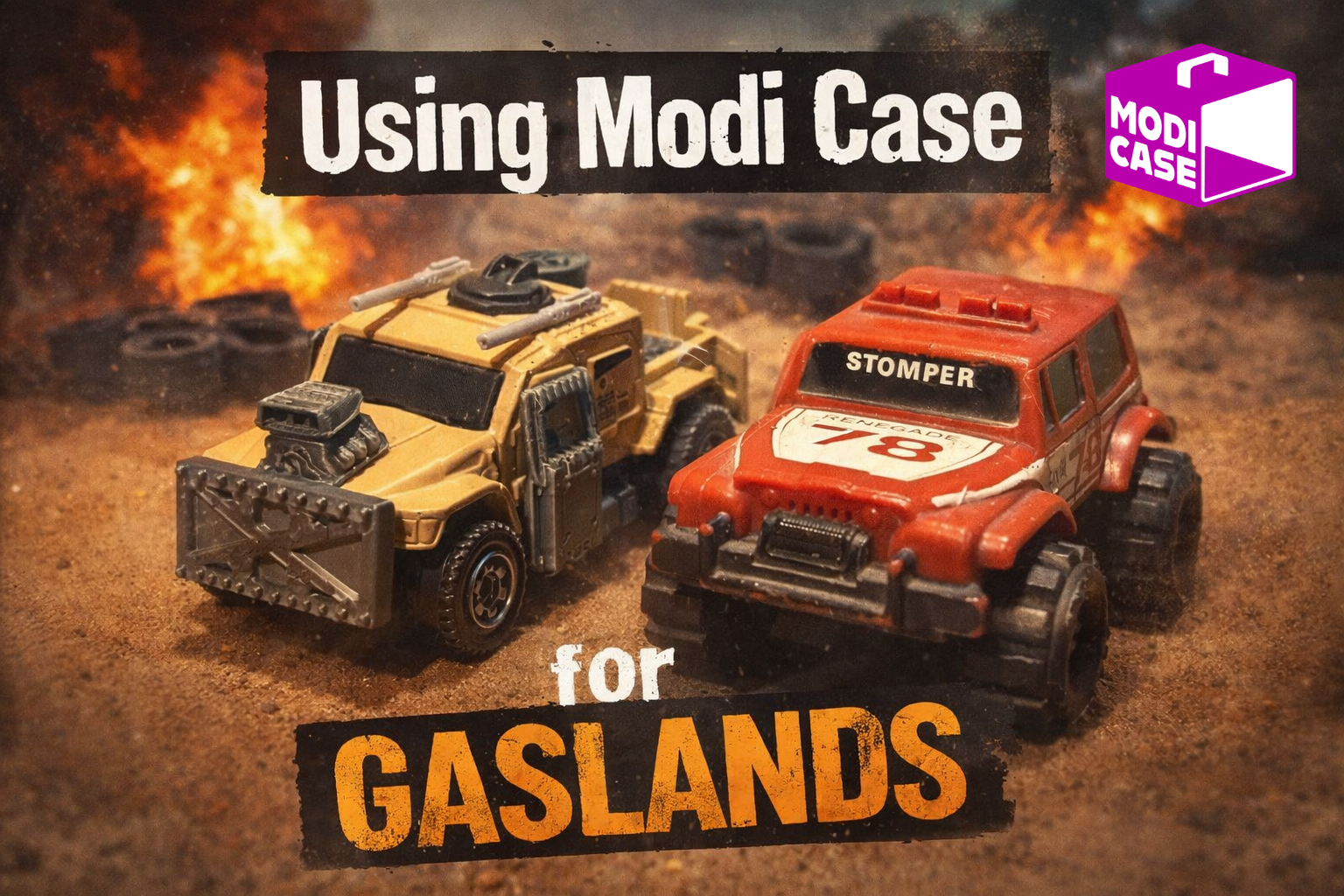 Using Modi Case for Gaslands – Modi Boxi