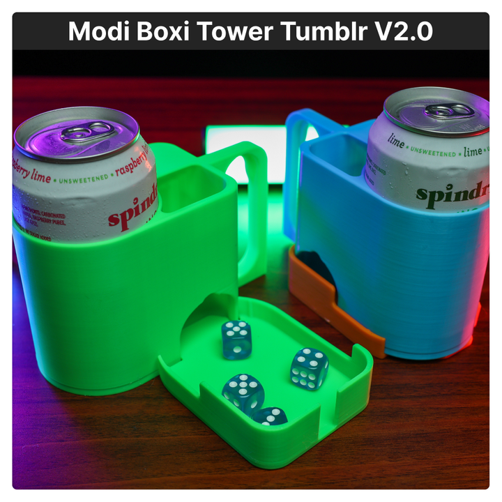 Modi Boxi-3D Printable Storage Solution For Gamers