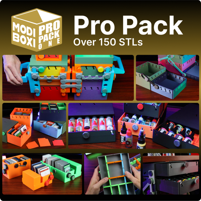 Modi Box Examples Modi Boxi | 3D Printable Storage Solution For Gamers